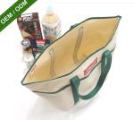 Factory Wholesale Reusable Shopping Bags New Fashion Large Black Tote Bag