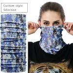 Pure Color Football Sport Team 3D Seamless Bandana Scarf