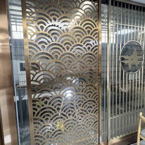 Wholesale 1219mmx2438mm Stainless Steel Screen Partition Inox Divider 201 304 316 from china suppliers