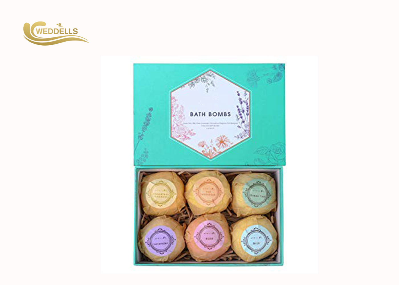 Private Label Bath Bomb Gift Sets organic Herbal Ingredients Bath Fizzy