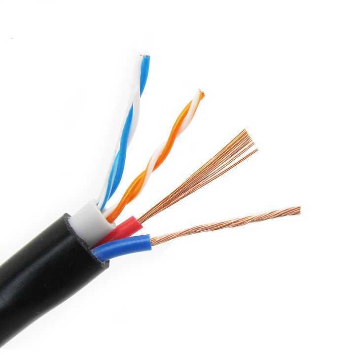 High Quality Electrical Power Cable Composite Hybrid Fiber Optic Cable