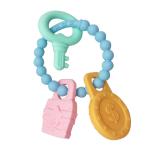 Eco Friendly Baby Silicone Products Food Grade Pacifier Clip Ring Teether