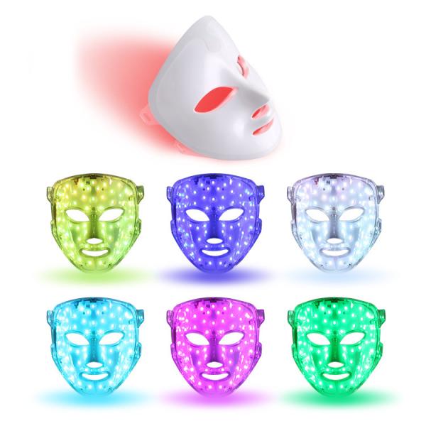 Pdt Led 7 Color Photon Therapy Skin Facial Rejuvenation Machine Red Light
