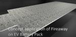 Asbestos Free Mica Products For EV Battery Pack Insulation Of Fireaway