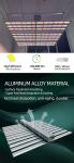 Dimmable Detachable Aluminum LED Grow Light 1200W For Healthy Plant Growth