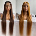 12A Factory Best Wholesale Hair Brazilian Cutile Aligned Hair Wig Lace Front