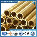 Yellow Copper Tubing Seamless ASTM B111 C68700 Brass Tube for Air Condition