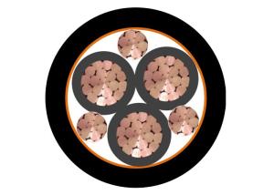 Wholesale VFD Special Cables Low Voltage Copper Tape Shielded XLPE / PVC Power Cable from china suppliers
