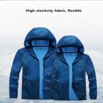 96% Nylon 4% Spandex Breathable Upf 50 Sun-Proof Women'S Hoodie Zip Luxury Eco