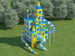Outdoor Stainless Steel Slide Children'S Playground Entertainment Game