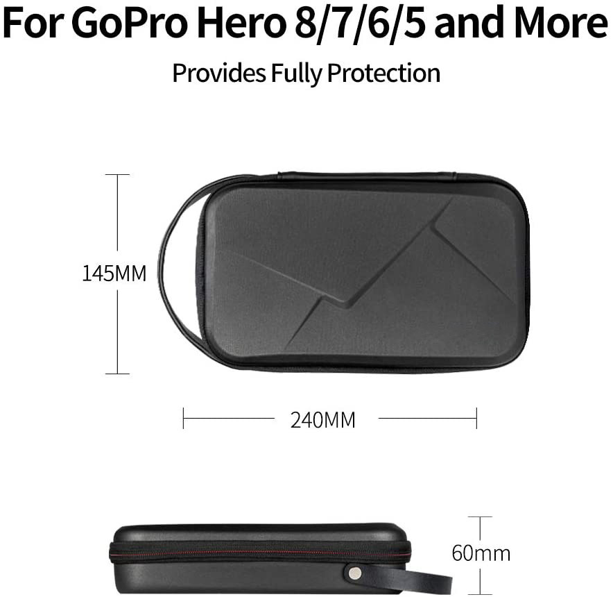 24x14.5x6cm Camera Carrying Bag , 280g Protective Travel Case