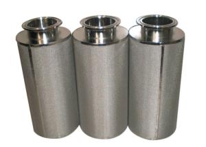 Wholesale Backwashable 10 Inch 316 Stainless Steel Filter Element For Coal Chemical Industry from china suppliers
