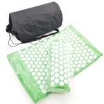 Blue Green Orange Purple Pain Relief Mat , PVC ABS Cotton Acupressure Massage