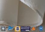 1200g 1.3mm White Chemical Resistant Thermal Insulation High Silica Cloth