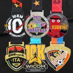 3D Custom Medals Metal Sports Medal 5-30cm with Lanyard Ribbon