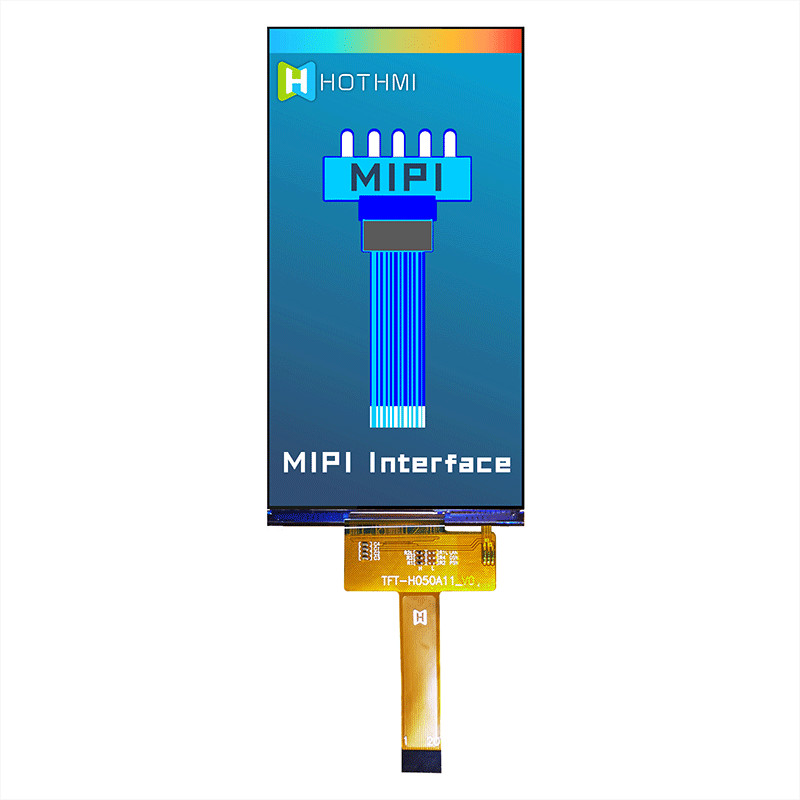 Vertical 5 Inch TFT LCD Display 480x854 Dots IC ST7701S/TFT-H050A11FWIST5N20