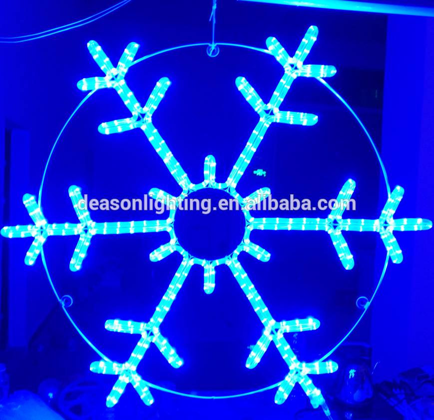 led christmas snowflake