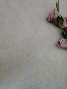 Wholesale Party Embroidery Metallic Geometric Lace Fabric Women Textile from china suppliers