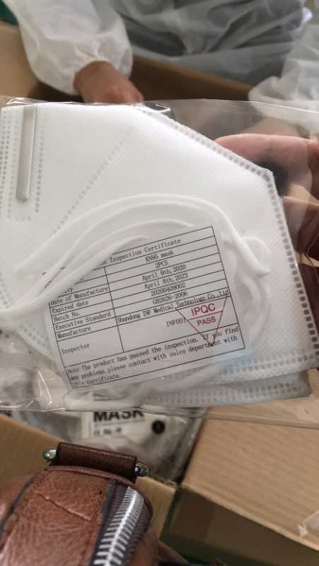 Skin Friendly Unisex KN95 Foldable Mask