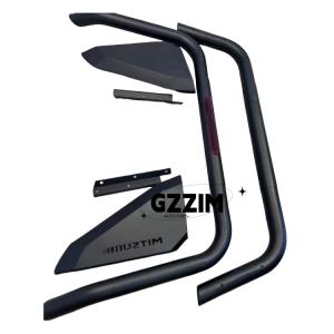 Wholesale Mitsubishi L200 2024 Stainless Steel Roll Bar Black / Customized Standard Size Step Bar Superior from china suppliers