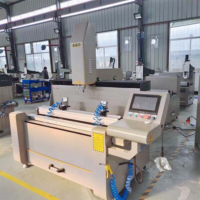 380V 50Hz Cnc Drilling And Milling Machine For Aluminum Window Profile