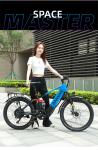 ELECTRIC NEW ELECTRIC BIKE MOUNTAIN BIKE ADULT RETRO OFF-ROAD VARIABLE SPEED