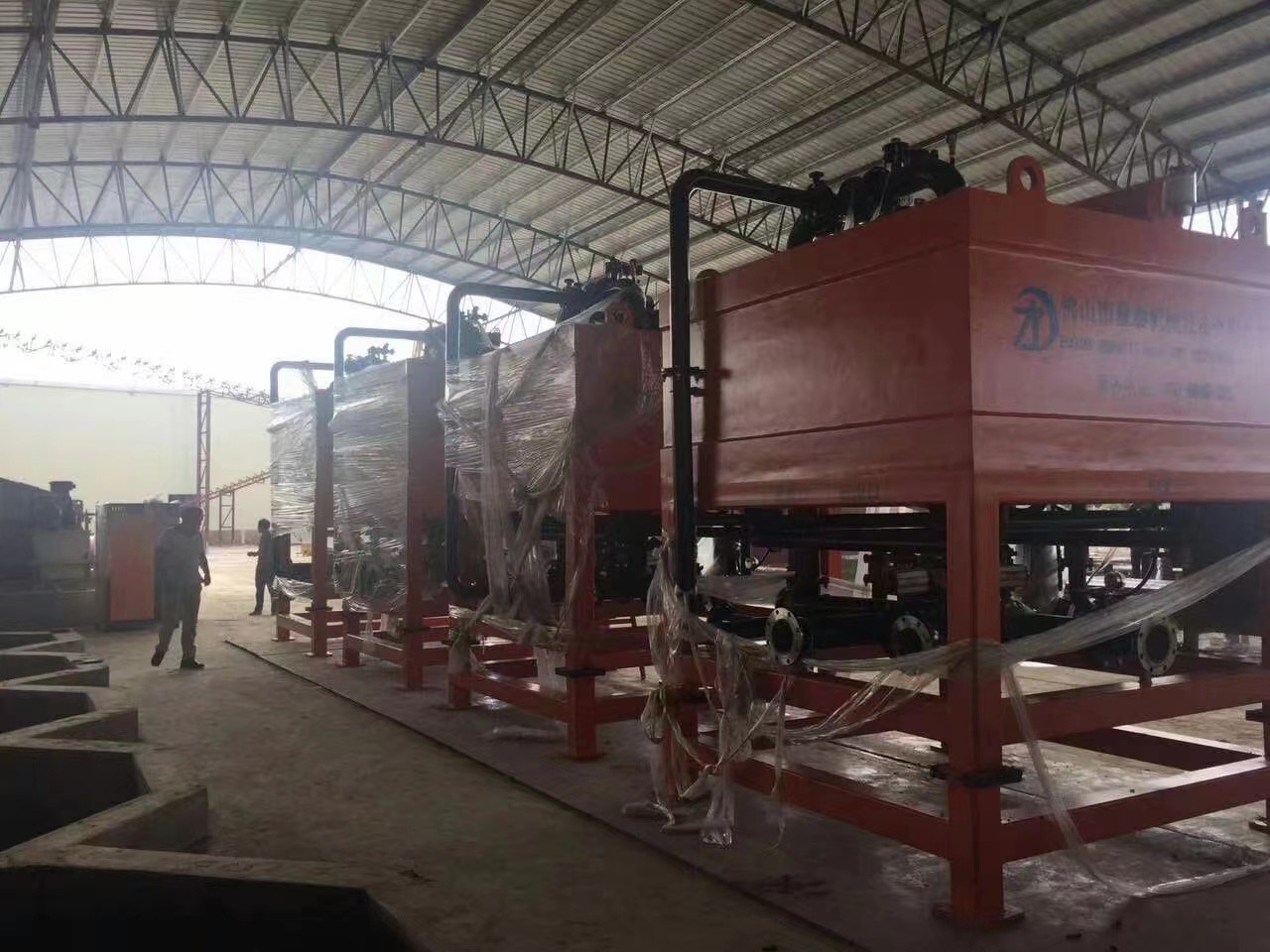 Feldspar Whiteness Magnetic Separator Machine For Grinding Machine 83 - 200m³/H Yield FOR CRAMIC SLURRY