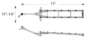 Wholesale Aluminium Personal Watercraft boat trailer from china suppliers