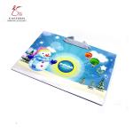 Christmas Pantone Printed Paper Gift Bags , Luxury Gift Bags With Ribbon