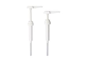 Wholesale Food Grade PP 38-400 Closure Square Head Sauce Dispenser Pump White Leakproof For Kitchen from china suppliers
