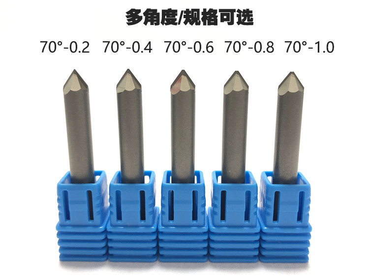 PDC diamond engraving tools hexagon angle doule edge stone carving router bit