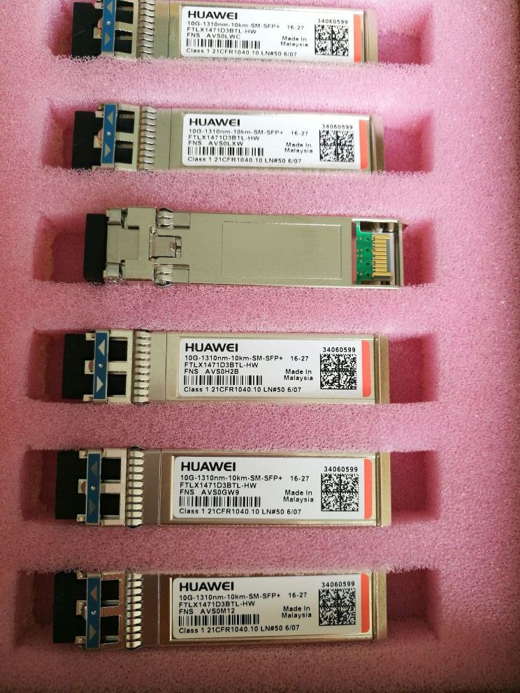 Original HUAWEI 10G-1310nm-10km-SM-SFP+ FTLX1471D3BTL-HW 34060599