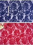 2017 Hot Sale Garment Accessories Strech French Lace Fabric with Different Color