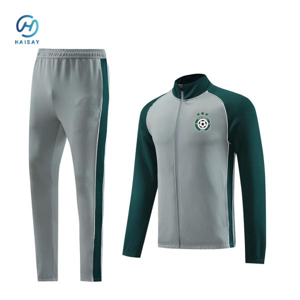 Upgrade Your Football Training Attire with Our Quick Dry Tracksuit Fabric in