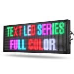 DIP546 Window Outdoor Digital LED Signs 15*52 Inch Waterproof Full Color
