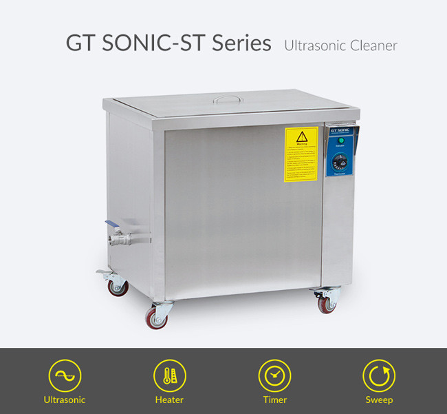2000W Heating Power Sweep Frequency Ultrasonic Cleaner LED Dispaly Window