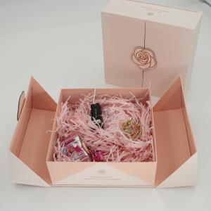 Wholesale Valentine's Day gift box Double Door Surprise Gift Box Lifting Packaging Box Magnetic Closure 2 Piece Side Open gift box from china suppliers