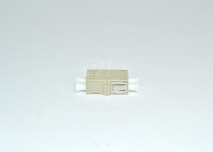 Wholesale Beige Multimode Duplex LC Fiber Optic Adapter from china suppliers