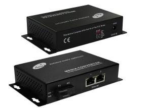 Wholesale Two Ethernet Port Commercial Media Converter , Fiber Optic Media Converter Single Mode from china suppliers
