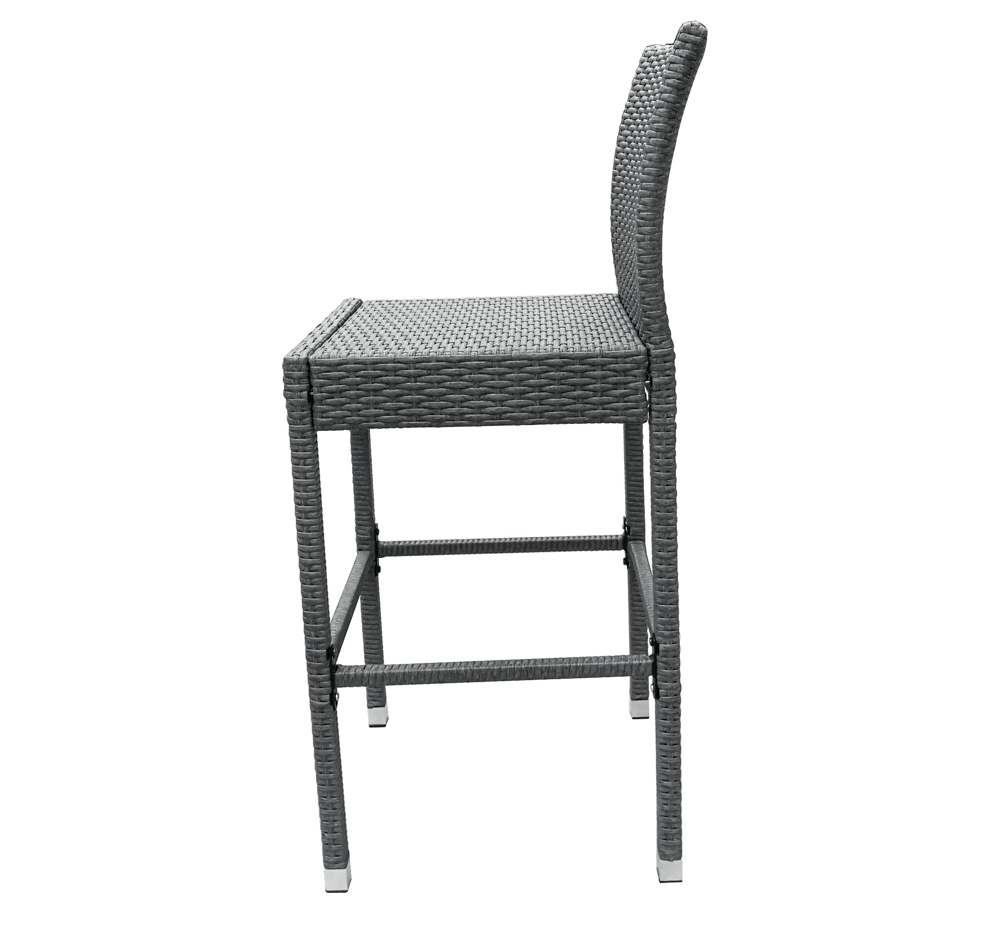 Vintage High Wooden Black Metal Bar Stool Set Of 4 Chair School Gym Workshop Home Bar