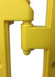 Indoor / Outdoor Portable Traffic Barriers , Collapsible Road Safety Barriers