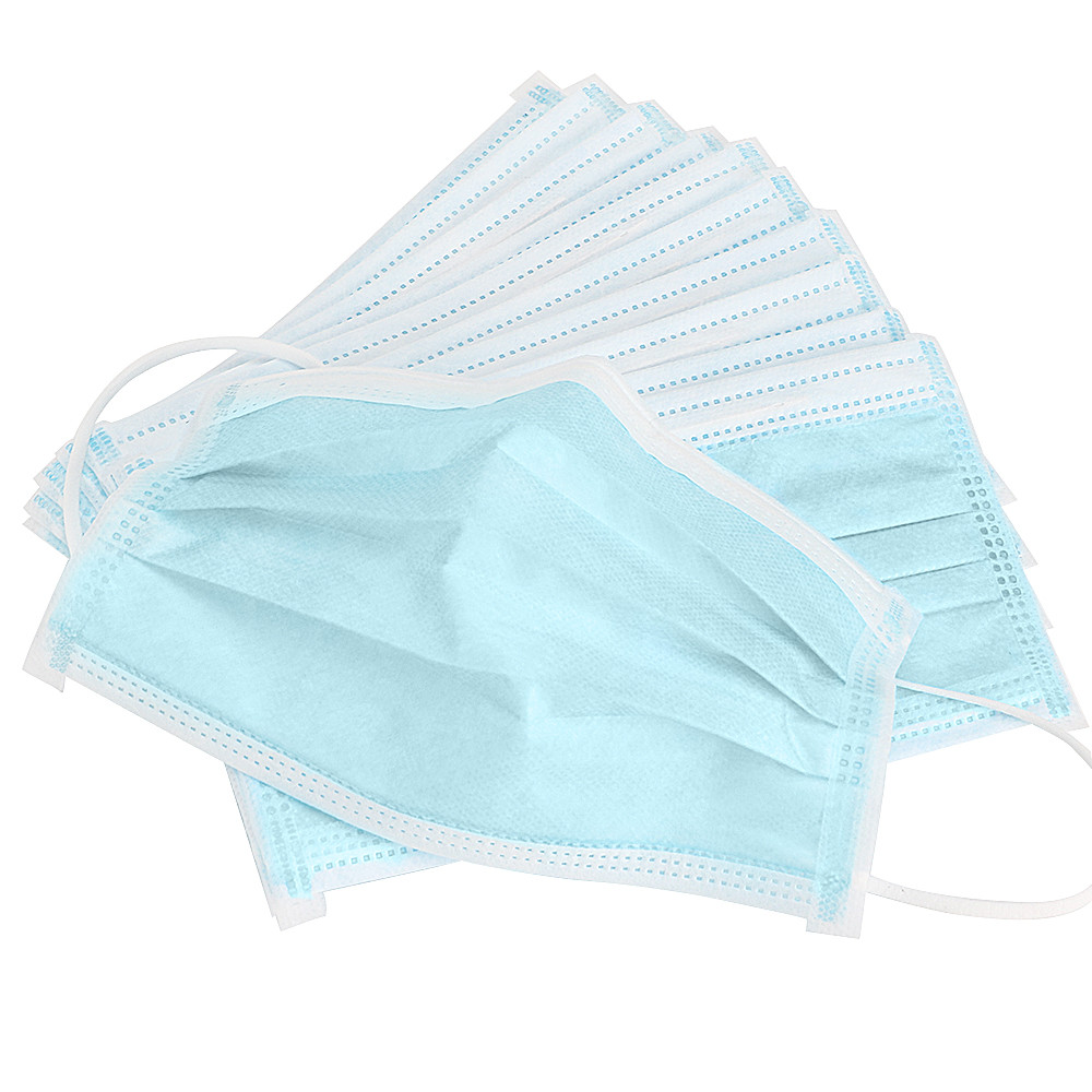 Breathable Disposable Dust Mask , Disposable Earloop Face Mask Soft Lining