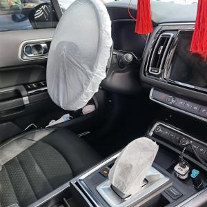 Wholesale Plastic Non Woven Car Disposable Steering Wheel Covers 0.02mm from china suppliers