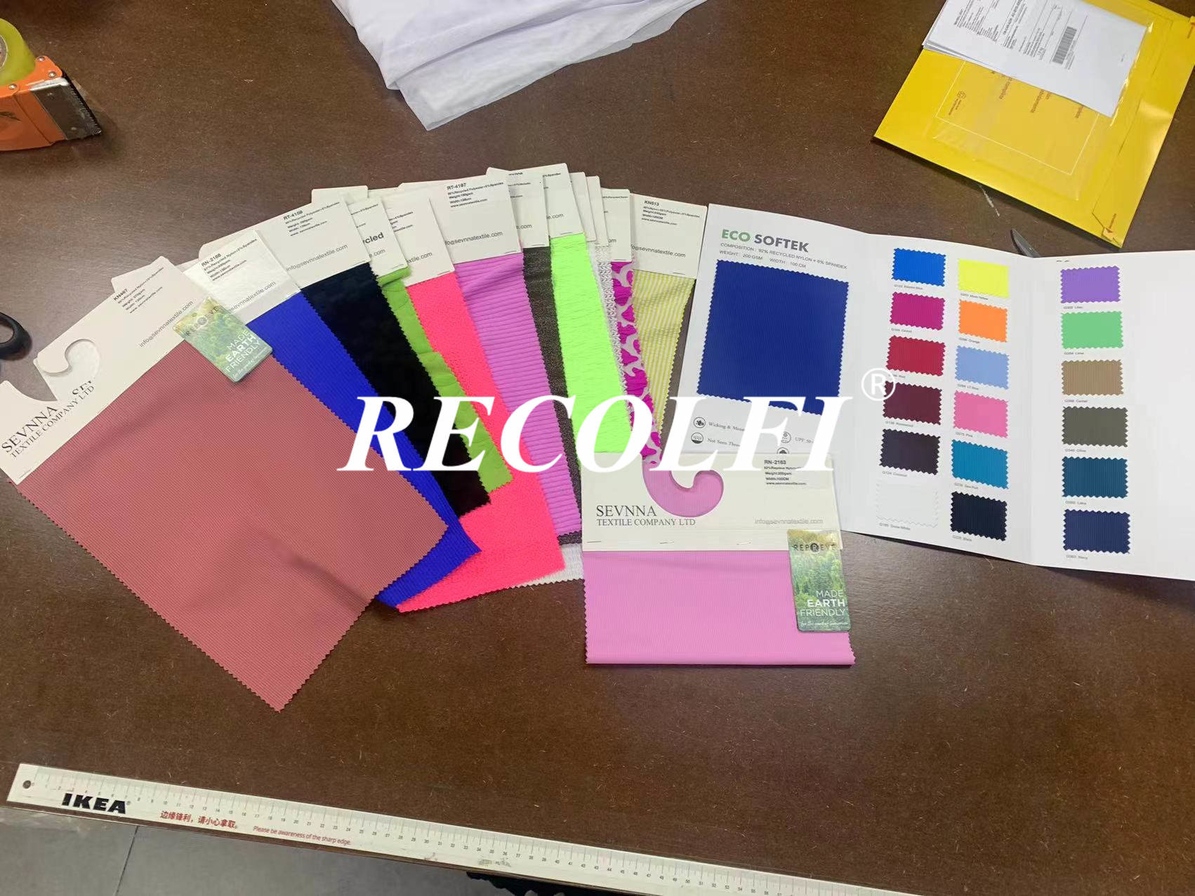 Recycled Spandex Swimwear Knit Fabric 150cm Width 230gsm