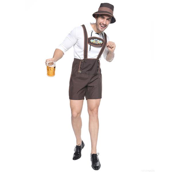 Bavarian German Beer Festival Cosplay Adult Plus Size Halloween Costumes Set