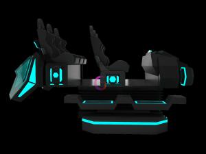 China 2 Players 9d VR Game Machine Virtual Reality Arcade Machine 220V 2KW on sale