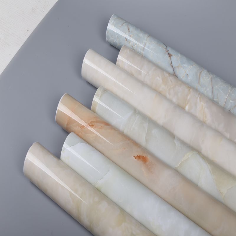 Papel De Parede Marble Mural for Living Room 61cm Width PVC Vinyl Contact Paper Printed Wall Paper