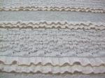 Multilayer Bridal Stretch Lace Trim Fabric Eco Friendly 50’’- 52’’ CY-LW0182