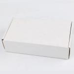 White Corrugated Shipping Boxes Custom Logo Matte Glossy Aircraft Packaging
