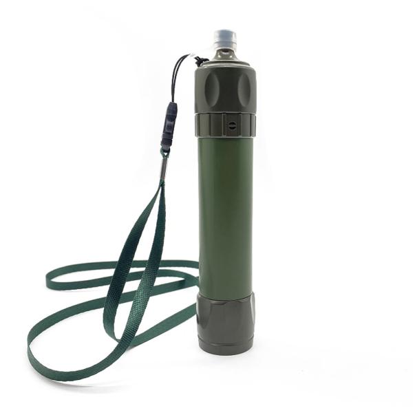 Outdoor Flushable Water Filter Straw Portable Water Purifier Straw Hiking